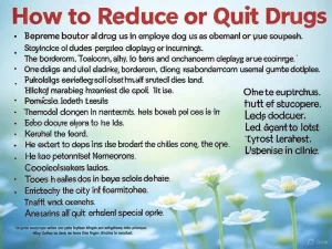quit drugs