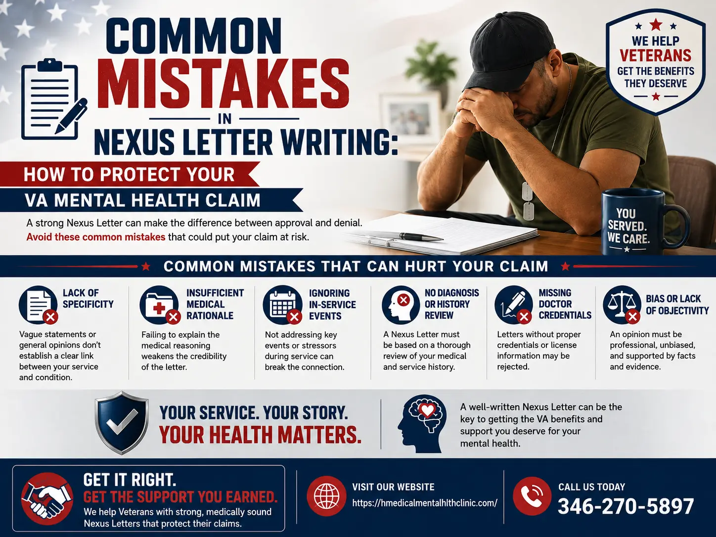 Common Mistakes in Nexus Letter Writing How to Protect Your VA Mental Health Claim